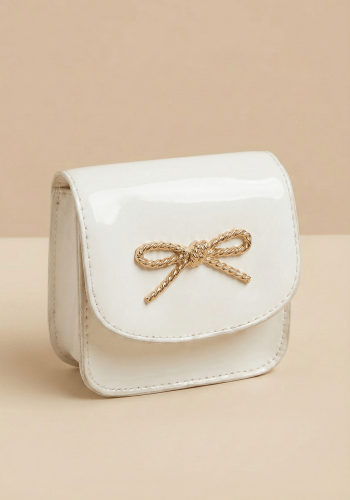 شنطة ميني أبيض | mini bag white