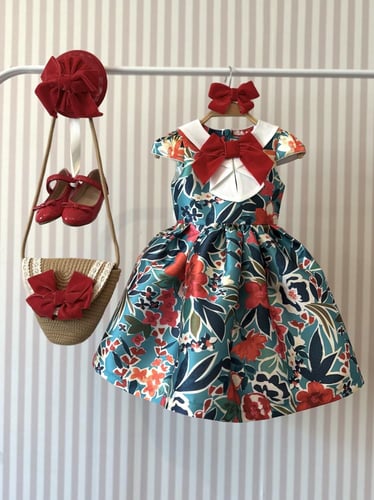 فستان روما فلورز 2 بيبي