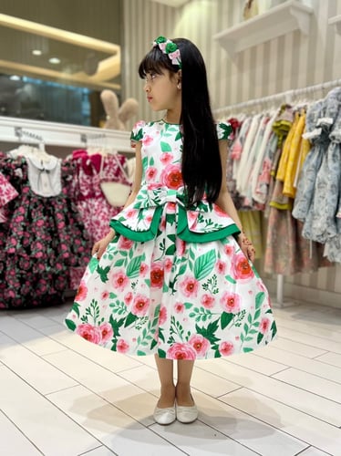 فستان Green Garden