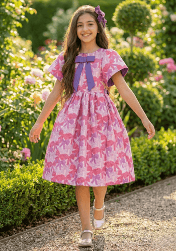 Banta violet dress فستان بانتا فيوليت