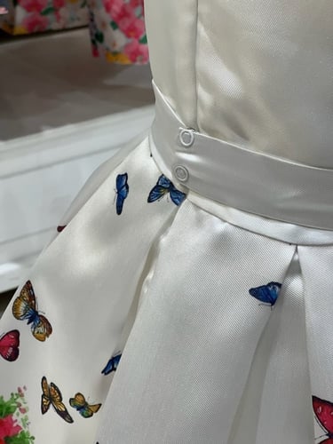 فستان white Butterflies