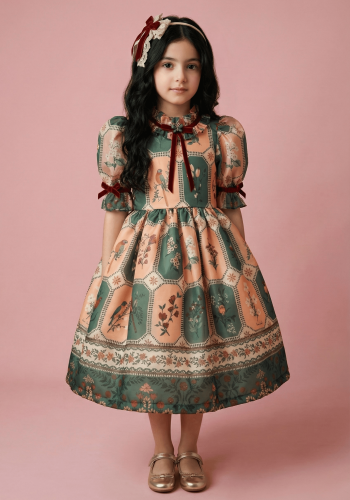 فستان فيونا فينتج Fiona vintage Dress