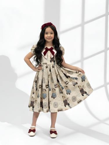 Teddy bear dress فستان تيدي بير