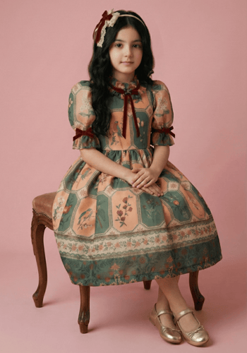 فستان فيونا فينتج Fiona vintage Dress