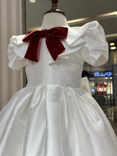 فستان white London