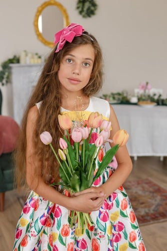 فستان هولاند توليب Holland Tulip dress