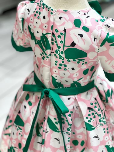 فستان Green Bow