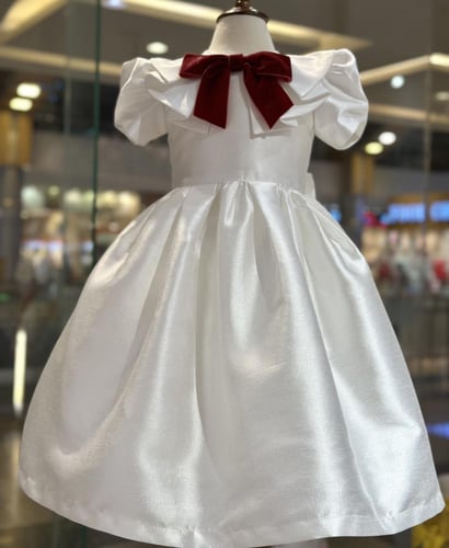 فستان white London