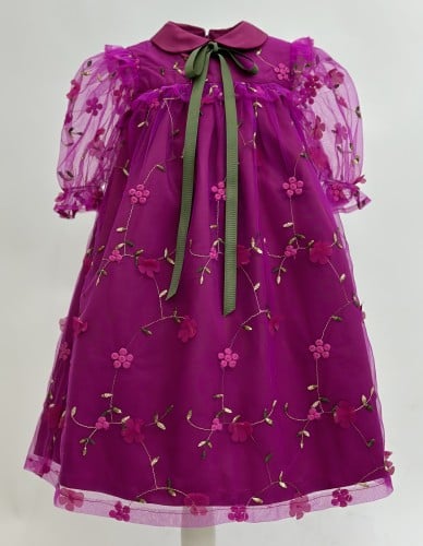 Amsterdam dress fushia