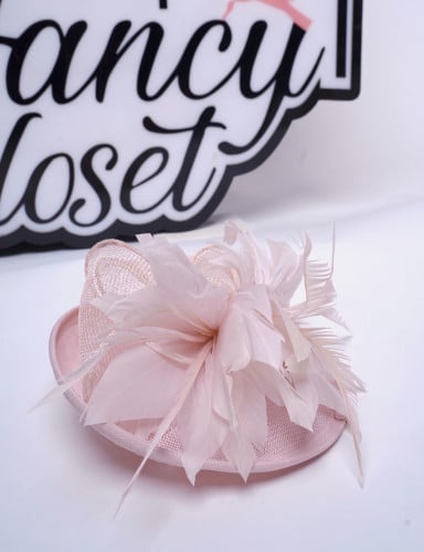 قبعة فرنسية لون وردي