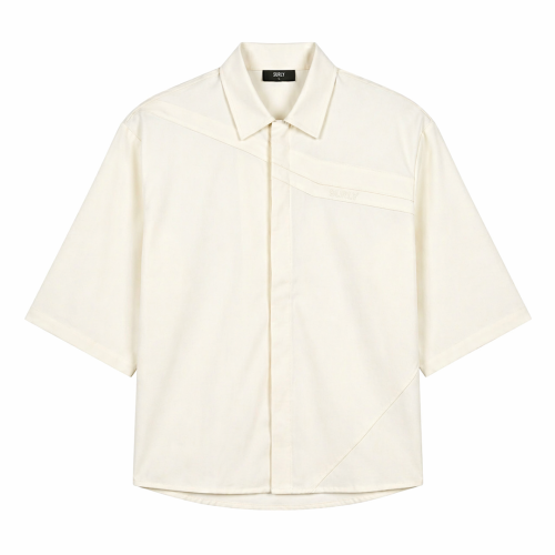 White Shirt Short-Sleeve
