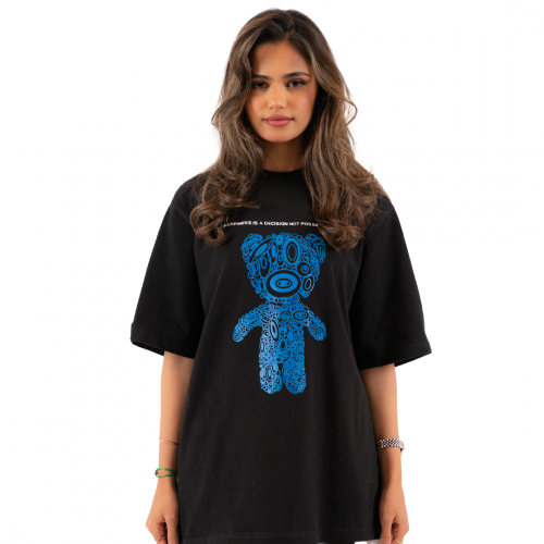 B-Oversize Black t-shirt