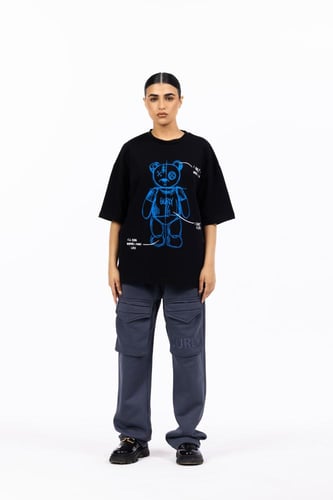 Angry baby black T-shirt