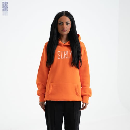 Orange Hoodie- unisex