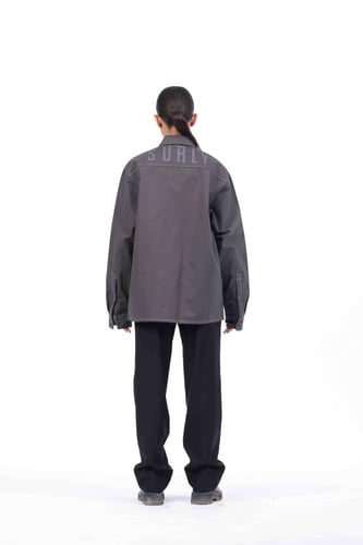 Brown long sleeve shirt