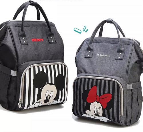 شنطة لاحتياجات الاطفال والمواليد مع سخان الرضعة وع...