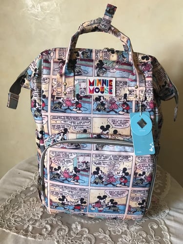 شنطة ديزني اصلية لاحتياجات الاطفال والمواليد مع عل...