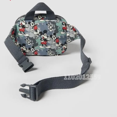 شنطة حزام بناتية قماشية ديزني زارا