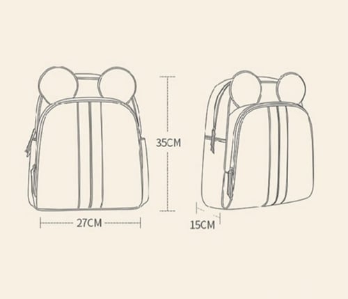 شنطة ديزني اصلية لاحتياجات الاطفال والمواليد مقاوم...