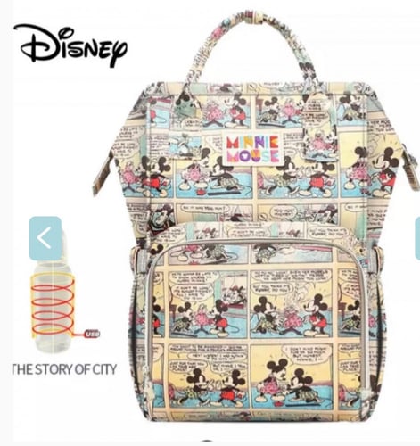 شنطة ديزني اصلية لاحتياجات الاطفال والمواليد مع عل...