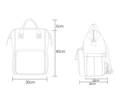 شنطة ديزني اصلية لاحتياجات الاطفال والمواليد مع عل...
