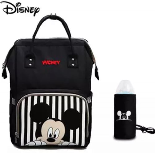 شنطة لاحتياجات الاطفال والمواليد مع سخان الرضعة وع...