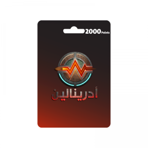 Adrenaline - 2000 Points Card