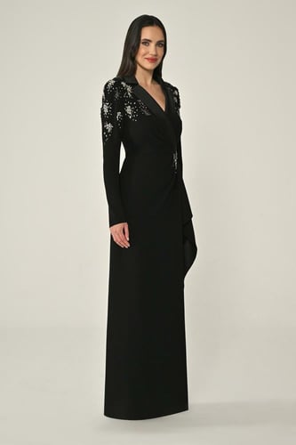 فستان كريب -A416