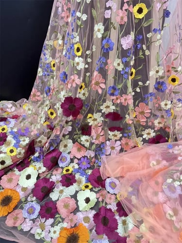 فساتين طويلة كروية بحزام سباغيتي ، زهور ثلاثية الأ...