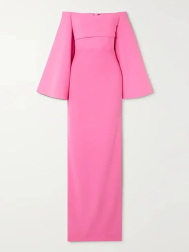 فستان نسائي أنيق بأكمام مضيئة ، رقبة مائلة ، انقسا...