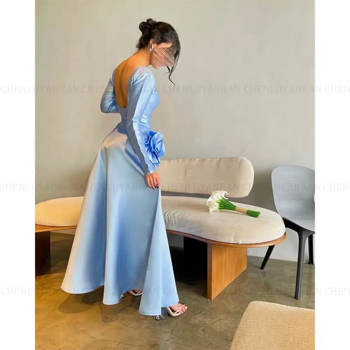 موليسا-فساتين حفلات موسيقية نسائية بخط واحد من الس...