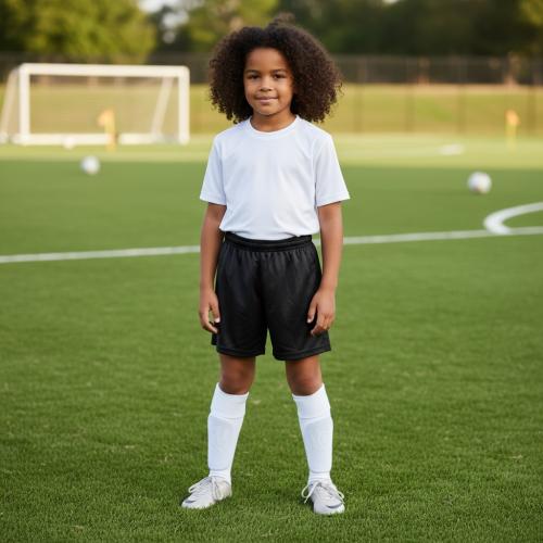 شورت كرة قدم اسود (ولادي)