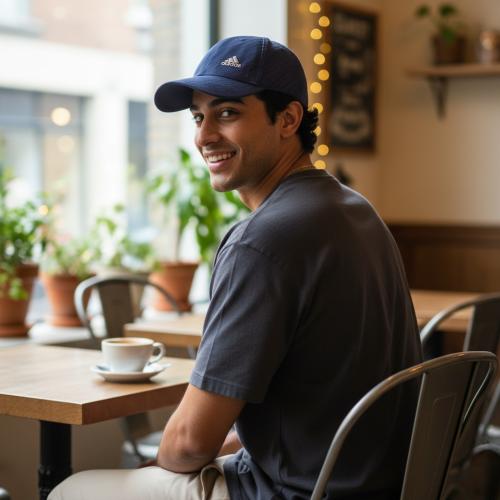 كاب adidas كحلي