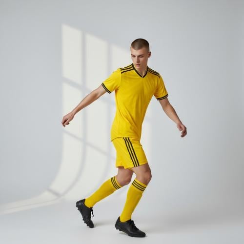 طقم كرة قدم (اصفر)