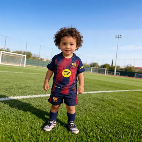 طقم برشلونة 26/25 ( أطفال )