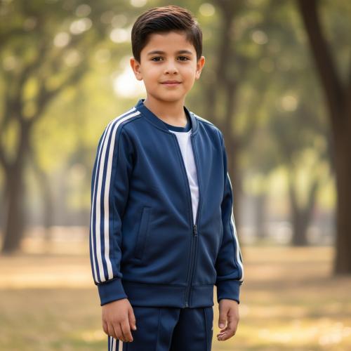 طقم مدرسي كحلي (ثلاث قطع)