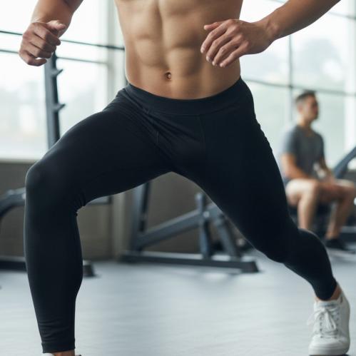 سروال ضاغط رجالي (جيب)