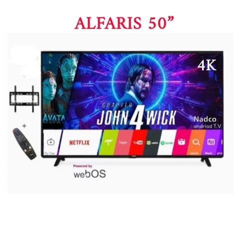 شاشة 50بوصة الفارس اسمارت 4KLED م (004028)