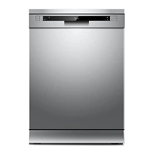 غساله صحون ميديا 7 برامج 12 مكان فضي(005640)