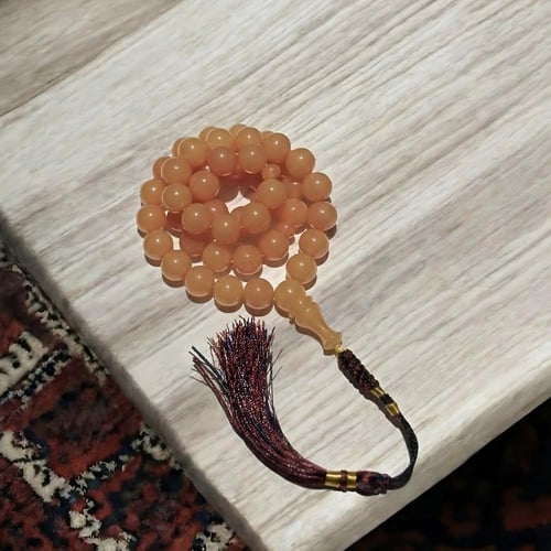 فاتورن برتقالي شفاف كروي