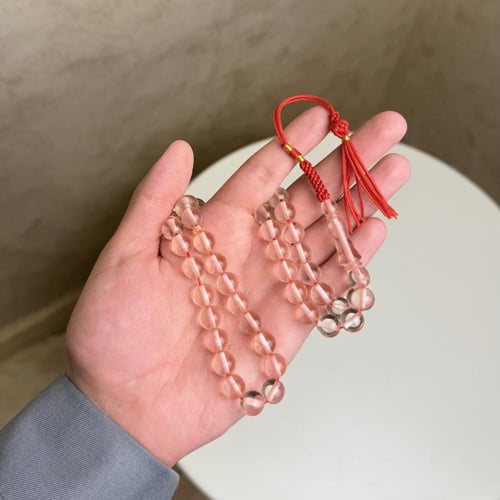 بكلايت صب جديد وردي شفاف كروي