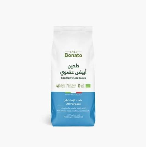 طحين أبيض عضوي