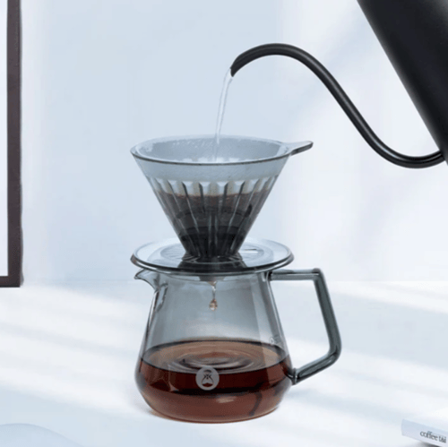 سيرفر تحضير زجاجي من تايمور اسود بسعة 600مل | Time...