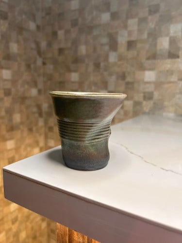 كوب قهوة سيرامك مميز - اخضر