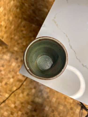 كوب قهوة سيرامك مميز - اخضر