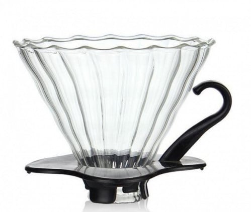 قمع تقطير V60 زجاجي - مقاس 02 | V60 Dripper