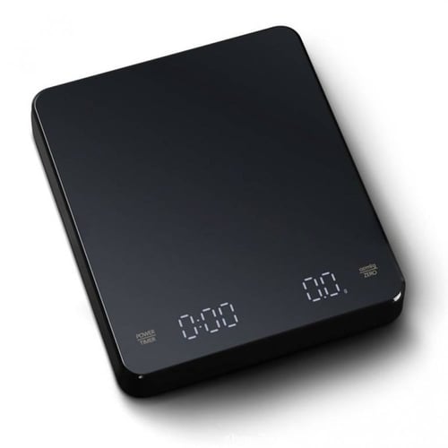 ميزان قهوة رقمي مع مؤقت قابل للشحن