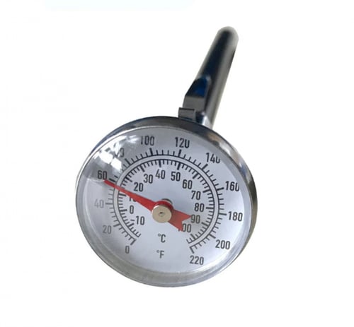 مقياس درجة حرارة الماء و الحليب مناسب للقهوة