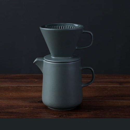 طقم كوب وقمع V60 من السيراميك