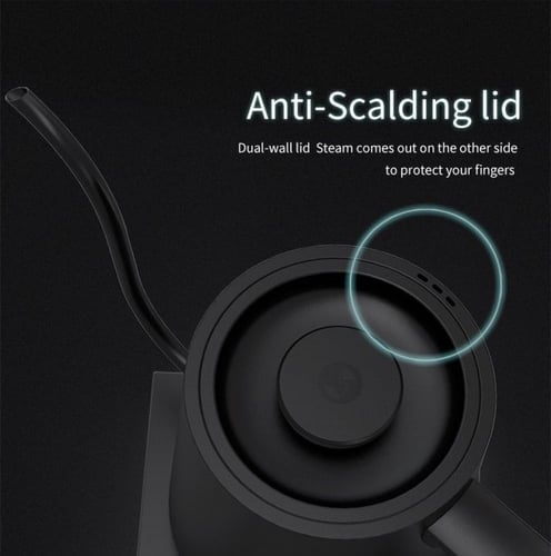 غلاية تايمور 600 مل - ابيض | Timemore Fish Electri...